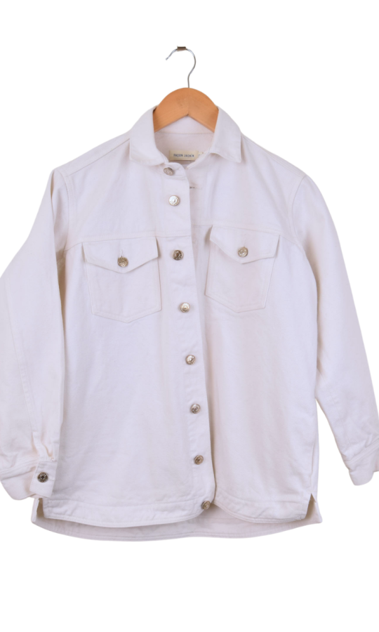 wit jeans overhemd